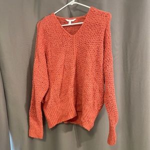 Burnt orange sweater